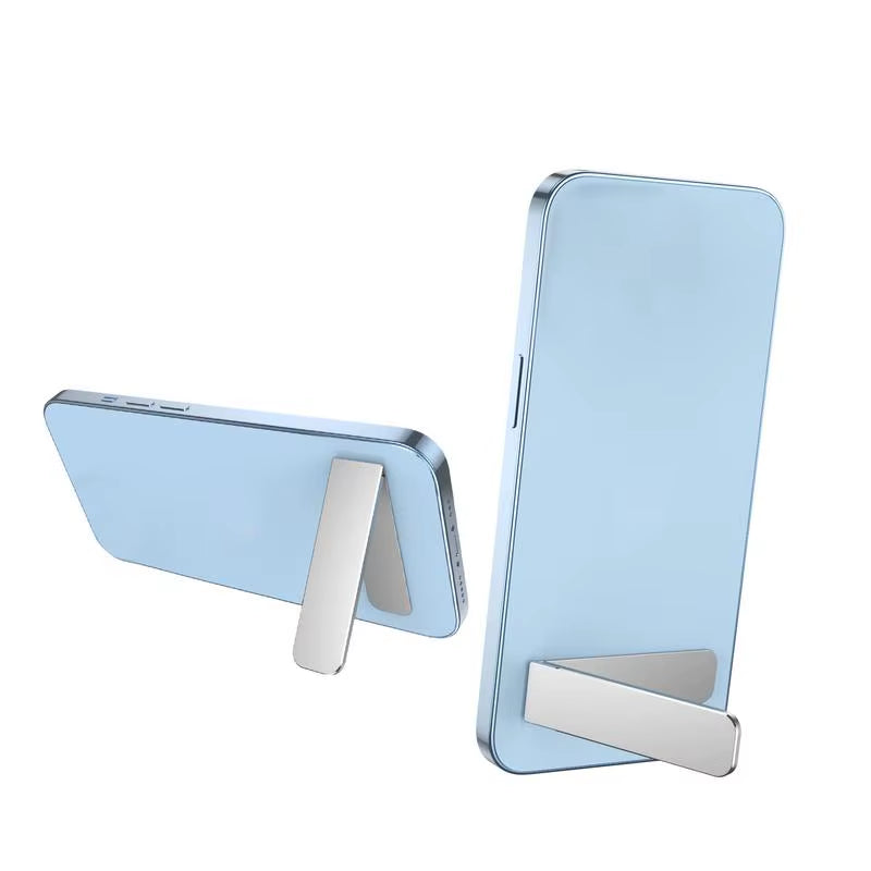 Phone Kickstand Attachment Foldable Phone Stand Ultra-Thin Aluminum Alloy Mobile Phone Holder Mini Kickstand Foldable Phone