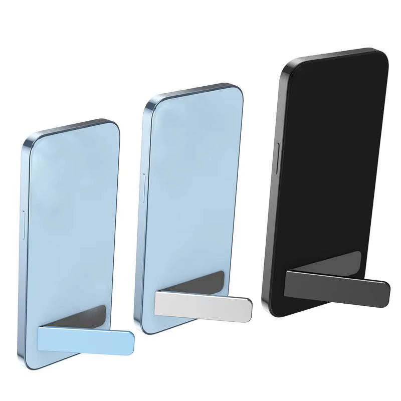 Phone Kickstand Attachment Foldable Phone Stand Ultra-Thin Aluminum Alloy Mobile Phone Holder Mini Kickstand Foldable Phone