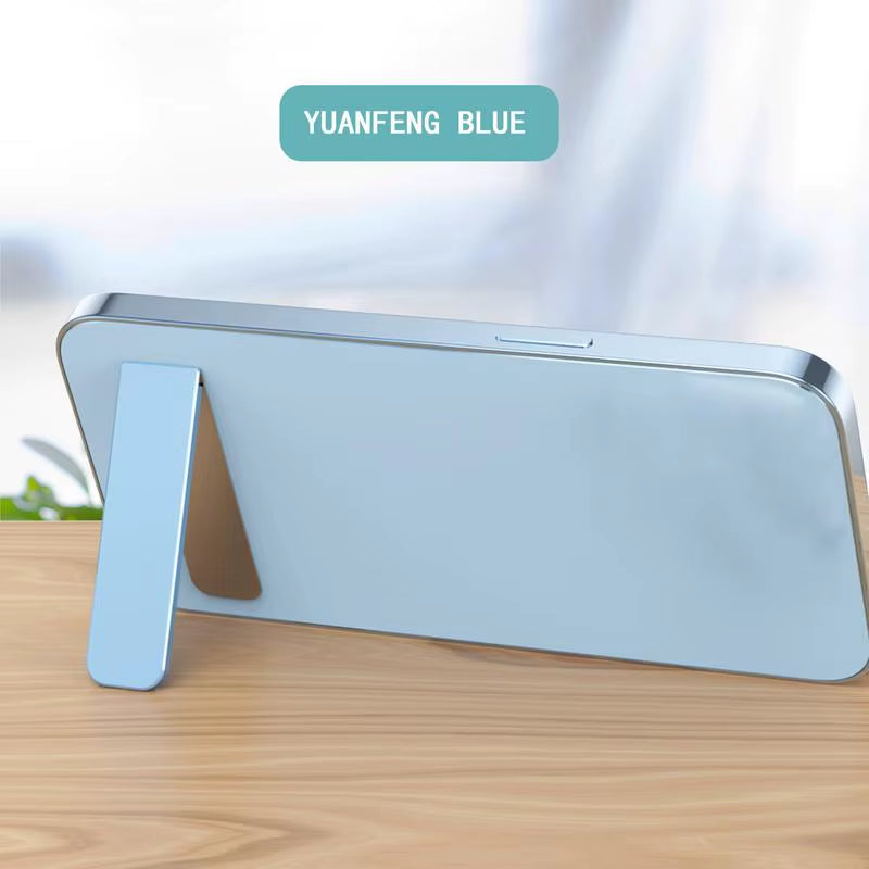 Phone Kickstand Attachment Foldable Phone Stand Ultra-Thin Aluminum Alloy Mobile Phone Holder Mini Kickstand Foldable Phone