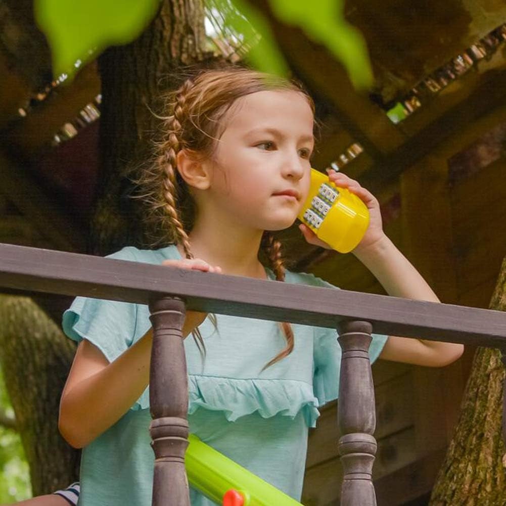 Toy Phone for Kids Swing Set Phone Pretend Phones and Learning Education Phones Plastic Telephone Creative Children Play Phone for Toddlers Baby Cell Phone Playhouse Phone (Yellow)