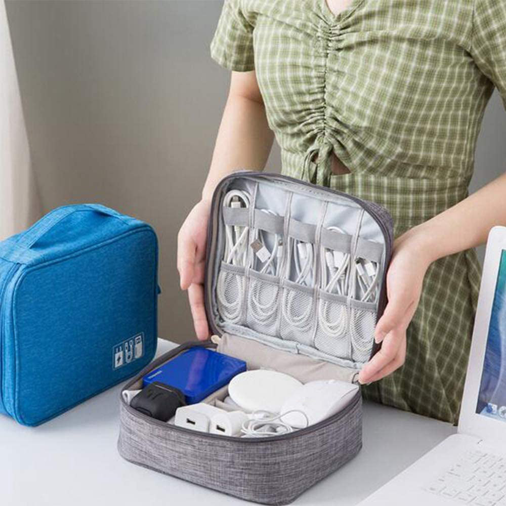 Electronics Luggage Black Red Blue Grey